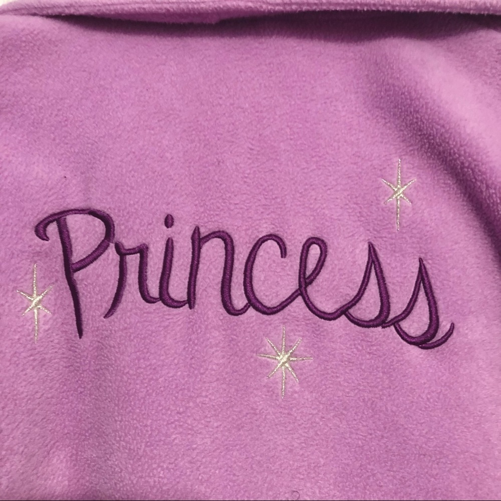 Pink Plush Princess Bathrobe by So Real So Right - Picture 3 of 7